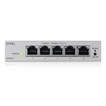 Tinklo Jungiklis - Zyxel GS1200-5V3 Valdomas L2 Gigabit Ethernet 5 Prievadai 10 Gbit / s Pilkas