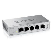 Tinklo Jungiklis - Zyxel GS1200-5V3 Valdomas L2 Gigabit Ethernet 5 Prievadai 10 Gbit / s Pilkas