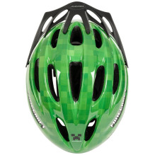 Vaikiškas šalmas - HUFFY Minecraft M 53-58 cm Žalia Vaikiškas šalmas - HUFFY Minecraft M 53-58 cm Žalia