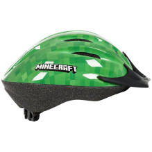 Vaikiškas šalmas - HUFFY Minecraft M 53-58 cm Žalia Vaikiškas šalmas - HUFFY Minecraft M 53-58 cm Žalia
