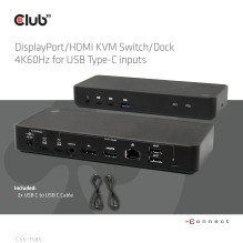 Įkrovimo stotelė NB ACC / USB-C 120W CSV-1585 CLUB3D