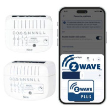 LED šviesos reguliatorius - Nice DoubleDimmer Control Dual-Channel LED Dimmer FGD-223 Baltas