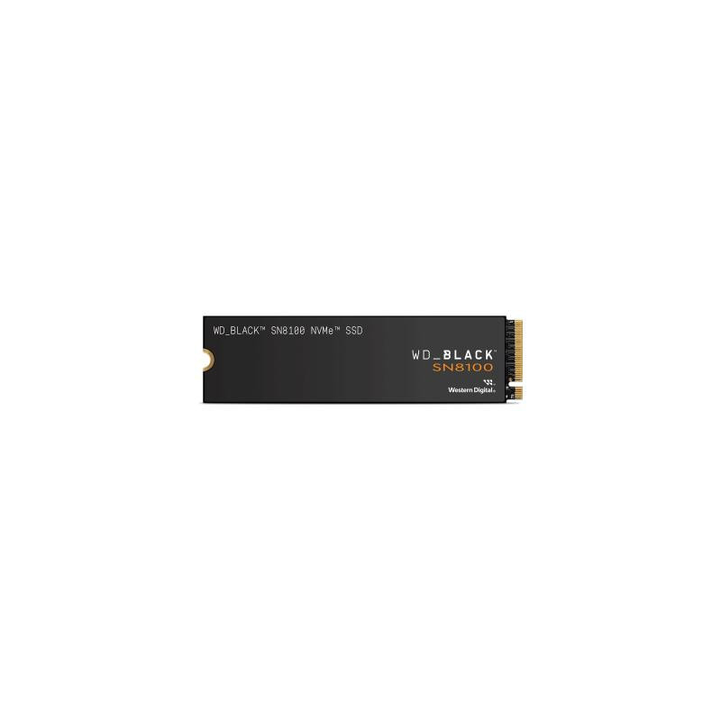 M.2 NVMe SSD - Western Digital Black SN8100 1TB 14,900 MB / s Vidinis SSD Juoda