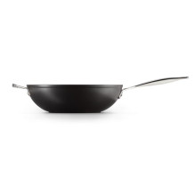 Kept - Le Creuset Toughened Non-Stick Wok 4.7L Black / Silver Kept - Le Creuset Toughened Non-Stick Wok 4.7L Black / Silver