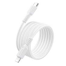 USB cable Borofone BX116 USB-C to Lightning 1.0m white