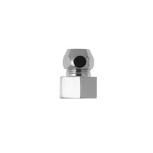 CHROME PLATED PIPE JOINT 1 / 2X10 MM WITH