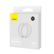 Metalinis žiedas magnetiniam auto laikikliui Baseus, juoda Metalinis žiedas magnetiniam auto laikikliui Baseus, juoda