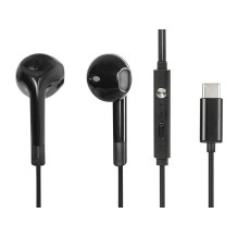 HEADPHONES BLOW B-17 BLACK...