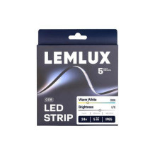 JUOSTA LED LEMLUX COB 5M, 11W / m, 1050LM, 3000K, IP65