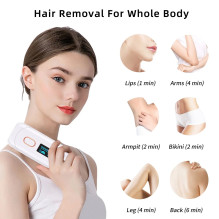 Riff RF-IPL1 Photo epilator 5 levels / 2 attachments / 999,999 Flashes / goggles / razor