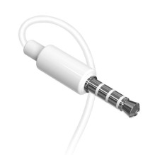 Dudao Dudao ausinės su laidine jungtimi ir 3,5 mm kištuku, baltos (X10S, baltos) Dudao Dudao ausinės su laidine jungtimi ir 3,5 mm kištuku, baltos (X10S, baltos)