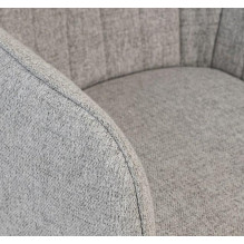Armchairs Atmosphera, grey, 60 cm x 57 cm x 83.5 cm Armchairs Atmosphera, grey, 60 cm x 57 cm x 83.5 cm