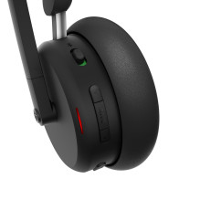Belaidė Ausinė - Lenovo ANC Ausinė 6550, Bluetooth 5.3, 640 mAh, 60 Valandų Grojimo, Juoda