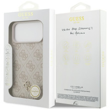 Guess 4G Small 4G and Classic MagSafe case for iPhone 17 Pro Max - pink