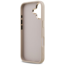 „Guess 4G Big 4G Classic“ logotipo dėklas, skirtas iPhone 17 – rožinio aukso spalvos