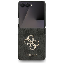 „Guess Big 4G Logo Classic“ dėklas, skirtas „Samsung Galaxy Z Flip 7“ – juodas