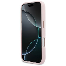 Guess FW Resin Logo Case for iPhone 17 Pro - Pink