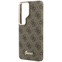 Etui Guess 4G Script MagSafe ir Samsung Galaxy S26 Ultra - gražus