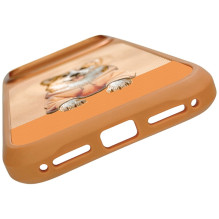 „Nimmy Gentle Pets“ serijos šunims skirtas „MagSafe“ dėklas, skirtas „iPhone 17 Pro“ – oranžinis