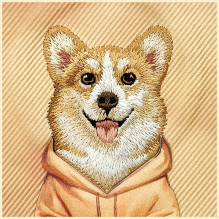 Nimmy Gentle Pets Series Dog MagSafe case for iPhone 17 Pro - orange