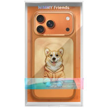Nimmy Gentle Pets Series Dog MagSafe case for iPhone 17 Pro - orange