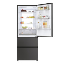 Haier 3D 70 Serie 5 HTR5719ENPT Freestanding 528 L Black