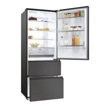 Haier 3D 70 Serie 5 HTR5719ENPT Freestanding 528 L Black