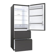 Haier 3D 70 Serie 5 HTR5719ENPT Freestanding 528 L Black