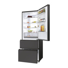 Haier 3D 70 Serie 5 HTR5719ENPT Laisvai pastatomas 528 L Juoda