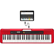 Casio CT-S200 MIDI keyboard 61 keys USB Red, White