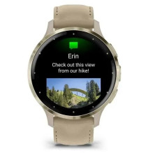 Garmin 010-02785-55 smartwatch / sport watch 3.05 cm (1.2") AMOLED 41 mm Digital 390 x 390 pixels Touchscreen Gold 