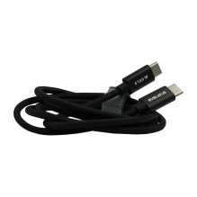 „Evelatus Flex“ kabelis Pro USB 2.0 C tipo į C tipo 1,2 m 100 W 5 A, juodas „Evelatus Flex“ kabelis Pro USB 2.0 C tipo į C tipo 1,2 m 100 W 5 A, juodas