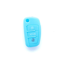 Etui silikonowe na kluczyk Audi EPKC108 jasno niebieskie