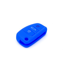 Etui silikonowe na kluczyk Audi EPKC104 niebieskie