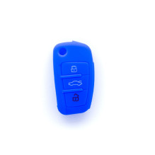 Etui silikonowe na kluczyk Audi EPKC104 niebieskie