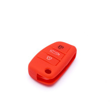 Etui silikonowe na kluczyk Audi EPKC103 czerwone
