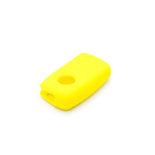 Etui silikonowe na kluczyk Volkswagen Skoda Seat EPKC10 żółte