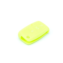 Etui silikonowe na kluczyk Volkswagen Skoda Seat EPKC07 neonowa zieleń
