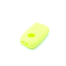 Etui silikonowe na kluczyk Volkswagen Skoda Seat EPKC07 neonowa zieleń