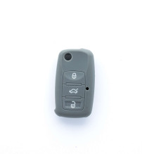 Etui silikonowe na kluczyk Volkswagen Skoda Seat EPKC05 szare