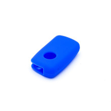 Etui silikonowe na kluczyk Volkswagen Skoda Seat EPKC04 niebieskie