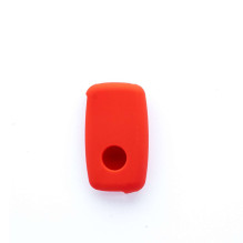 Etui silikonowe na kluczyk Volkswagen Skoda Seat EPKC03 czerwone