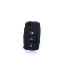 Etui silikonowe na kluczyk Volkswagen Skoda Seat EPKC02 czarne