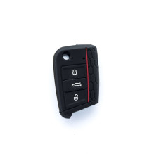 Etui silikonowe na kluczyk Volkswagen Skoda Seat EPKC01 czarne