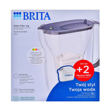 Brita Style Essential + 2 MAXTRA PRO PURE PERFORMANCE (grafito spalvos)