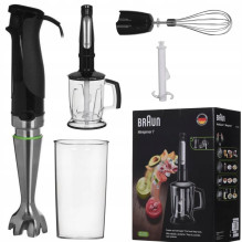 Braun MultiQuick 7 MQ 7045X 1,25 l panardinamas trintuvas 1000 W juodas, nerūdijantis plienas Braun MultiQuick 7 MQ 7045X 1,25 l panardinamas trintuvas 1000 W juodas, nerūdijantis plienas