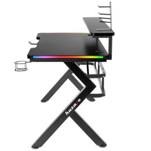 ŽAIDIMŲ STALAS HUZARO HERO 5.0 RGB ŽAIDIMŲ STALAS HUZARO HERO 5.0 RGB