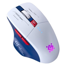 Pelės apsauga GM-126 TISA RF+BT OPTIC 1600dpi 6P balta