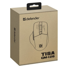 MOUSE DEFENDER GM-126 TISA RF+BT OPTIC 1600dpi 6P WHITE MOUSE DEFENDER GM-126 TISA RF+BT OPTIC 1600dpi 6P WHITE