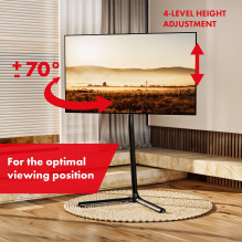Maclean TV floor stand bracket, 32-70", max. VESA 400x400, max. 40kg, MC-494 Maclean TV floor stand bracket, 32-70", max. VESA 400x400, max. 40kg, MC-494